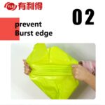 Green Poly Mailers Green Virgin-Plastic Poly Mailer Bags
