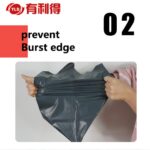 Gray Poly Mailers Gray Semi-Virgin Poly Mailer Bags